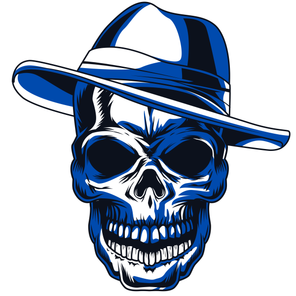 Mob Skull (Blue)